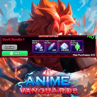 Anime Vanguards - Devil Bundle 1