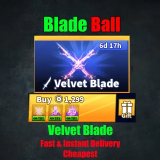 Blade Ball - Velvet Blade [ 1299 R ]