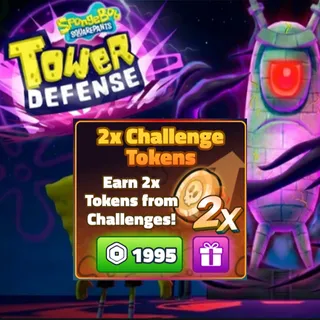 SpongeBob Tower Defense - 2x Challenge Tokens