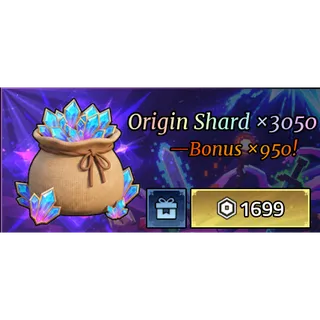 Iron Soul Dungeon -  origin shard X 3050 bonus 950