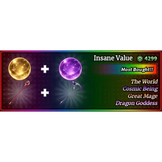 Sailor Piece - the world + Cosmic Being + Great mage + Dragon Goddess
