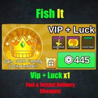 Fish it Vip + Luck