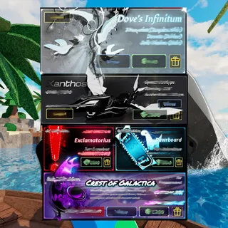 Fisch - Dove's Infinitum + Xanthos + Exclamatorius + Rawrboard + Crest Of Galactica