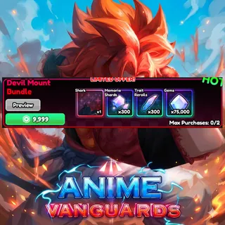 Anime Vanguards - Devil Mount Bundle
