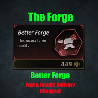 The Forge - Better Forge