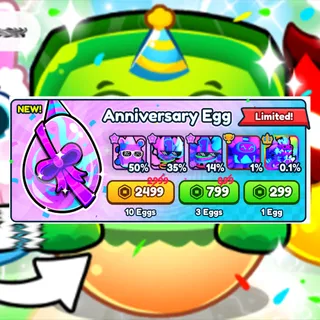 Rebirth Champions Ultimate - x10 Anniversary Egg (2499R)