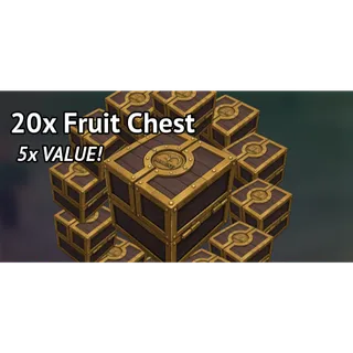 Grand Blue _ 20X Fruit Chest 