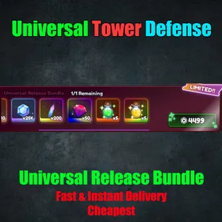 Universal Tower Defense - Universal Release Bundle