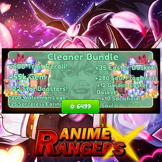 anime Rangers X Cleaner Bundle (6499R)