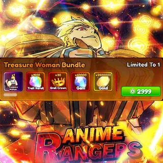 anime rangers X - Treasure woman Bundle