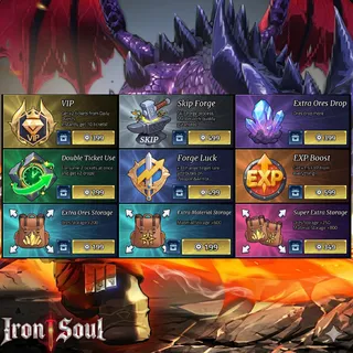 Iron Soul - All GamePasses