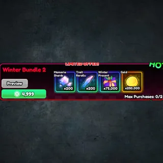 Anime Vanguards - Winter Bundle 2