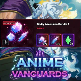Anime Vanguards - Godly Ascension Bundle 1