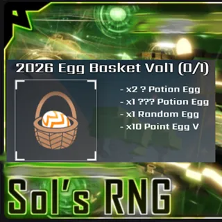 Sol's RNG 2026 egg basket vol1