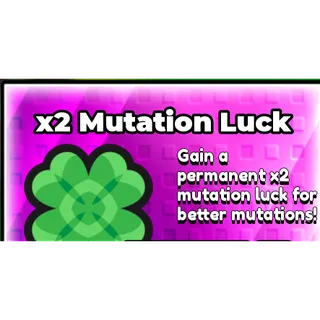  BE A FISH BAIT _ x2 Mutation Luck