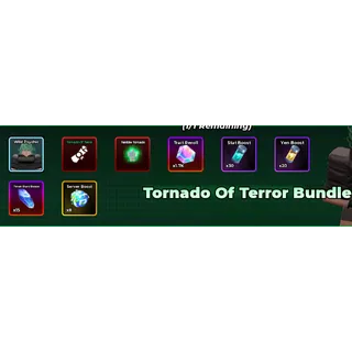 Anime Fighting Simulator - Tornado Of Terror  Bundle 