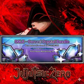 Jujutsu Zero - Sale - Cursed Crystal Bundle