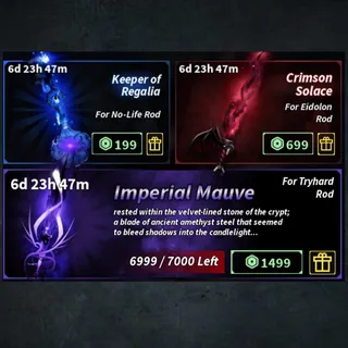 Fisch - Keeper Of Regalia +Crimson Solace + imperial mauve