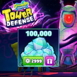 SpongeBob Tower Defense - 100000 gems