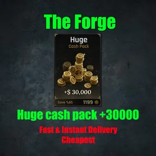The Forge - Huge cash pack +30000