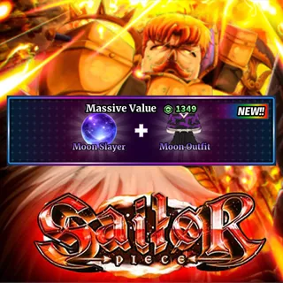 Sailor Piece - Moon Slayers + Moon Outfit (1349R)