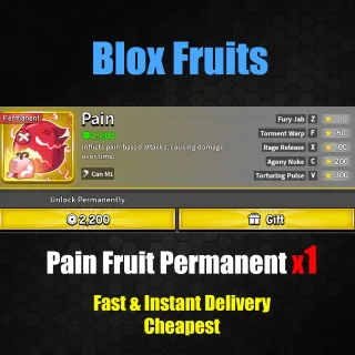 Pain Fruit Permanent