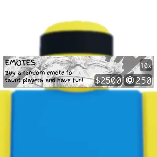 Jujutsu Shenanigans - X12 ( X10 Emotes ) 3000R