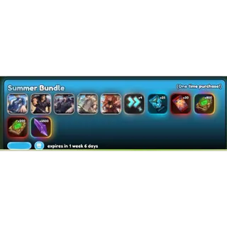 anime card clash - summer bundle