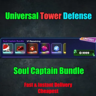 Universal Tower Defense - Soul Captain Bundle