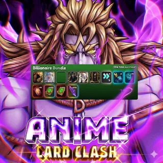 anime card clash - Billionaire Bundle