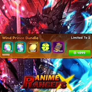anime rangers X - Wind Prince Bundle