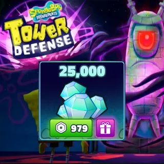SpongeBob Tower Defense - 25000 gems
