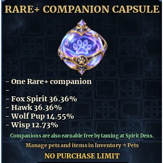 Dungeon Lootr - Rare + Companion Capsule