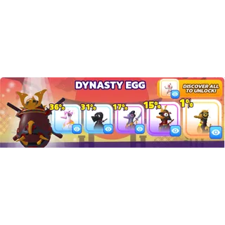 Duck Duck (Tag) - x10 Dynasty Egg