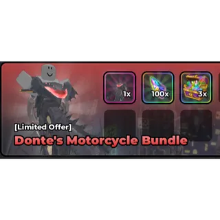 Anime Warriors III - Donte's Motorcycle Bundle