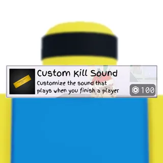 Jujutsu Shenanigans - Custom Kill Sound
