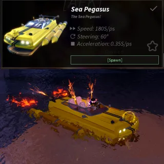 Fisch Boat Skin - Sea Pegasus