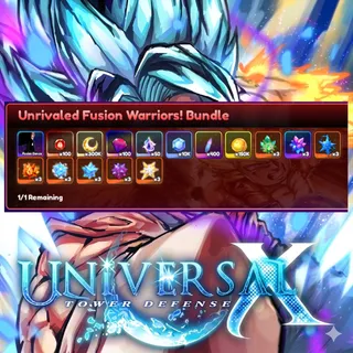 Universal Tower Defense X - Unrivaled Fusion Warriors Bundle