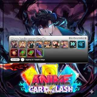 Anime Card Clash Mega Anniversary Bundle