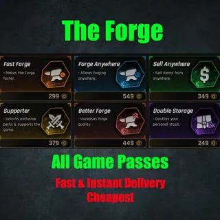 The Forge - All Game Passes