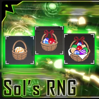 Sol's RNG 2026 egg basket vol1 + vol2 + vol3