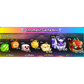 Blox Fruits - x50 Chromatic Gacha Box