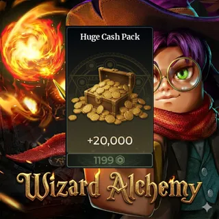 Wizard Alchemy - Huge Cash Pack 20000