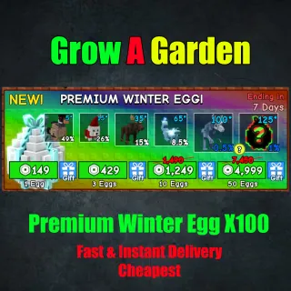 Grow a garden - Premium Winter Egg X100