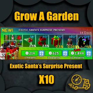 Grow a garden - Exotic Santa’s Surprise Present