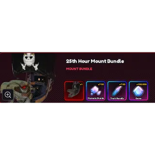 Anime Vanguards: 25th Hour Mount Bundle
