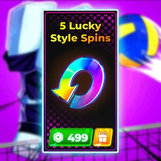 Volleyball Legends - 5 Lucky Style spins