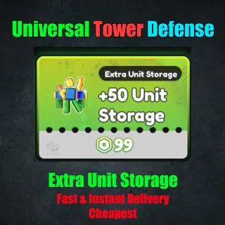 Universal Tower Defense - Extra Unit Storage