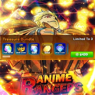 anime rangers X - Treasure Bundle