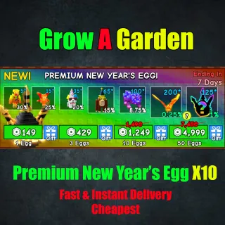 Grow a garden - Premium New Year’s Egg X10